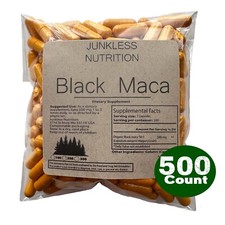 Maca Root Capsules 500mg, Peruvian Maca Extract for Men Women Pure Supplements