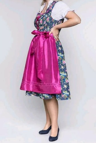 Sheego Dirndl mit Schürze und Bluse 3tlg. große 52 - Bild 2 von 4