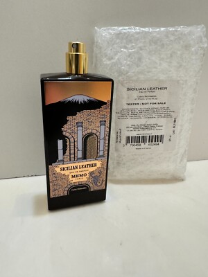 Memo Sicilian Leather 2.5 oz / 75 ml Eau de Parfum Spray New Tester