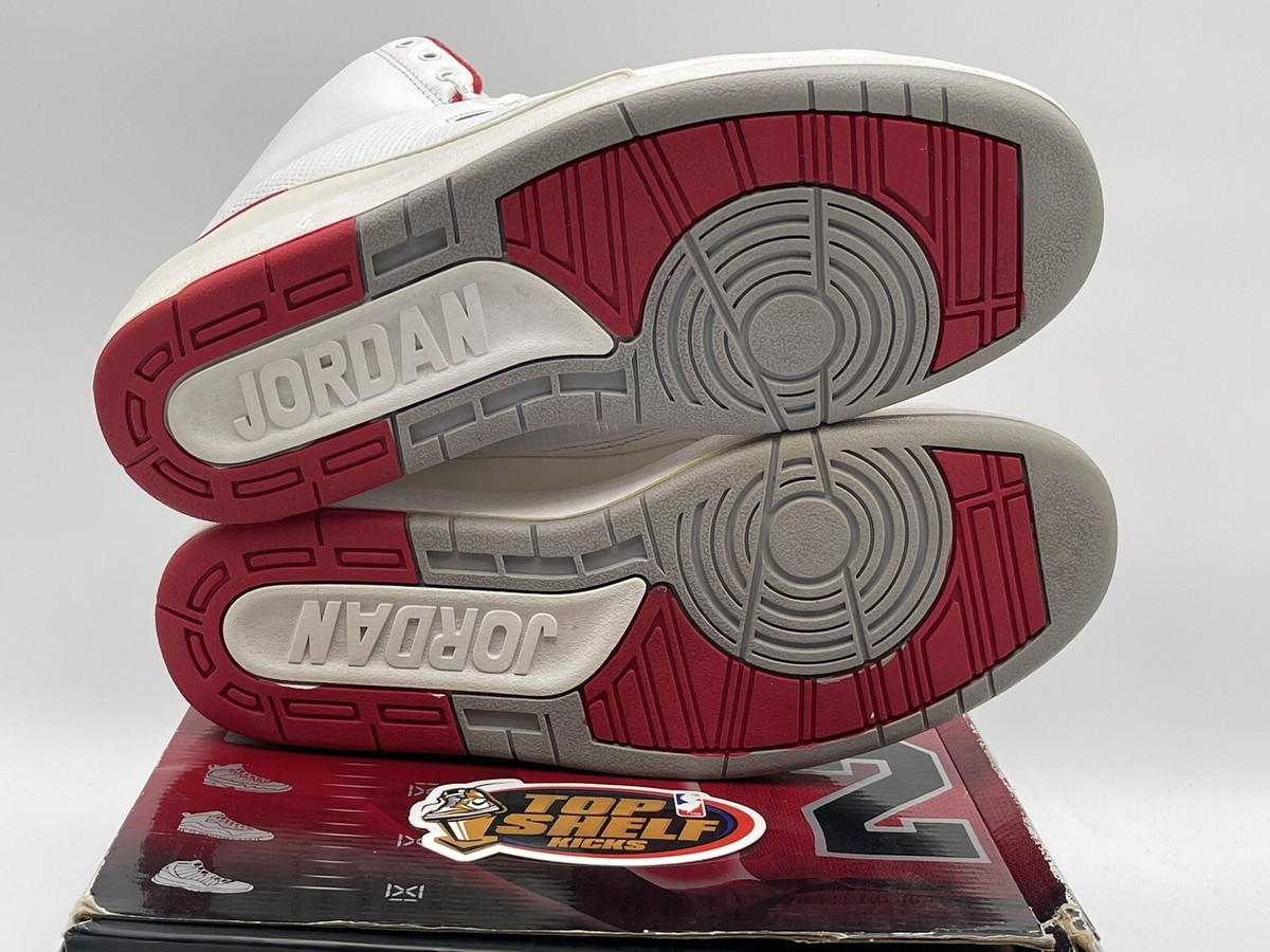 Air Jordan 2 Varsity White Countdown Pack 2008 Size 9.5 Used