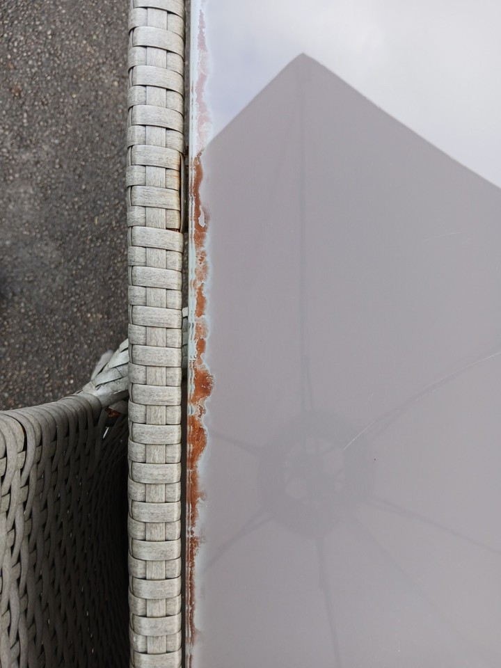 Outdoor furniture set used eBay