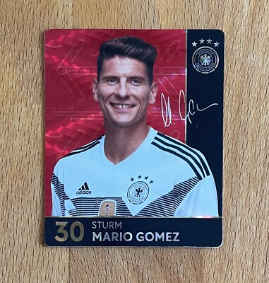 Rewe DFB WM 2018 Fußball Sammelkarten - Glitzer Auswahl