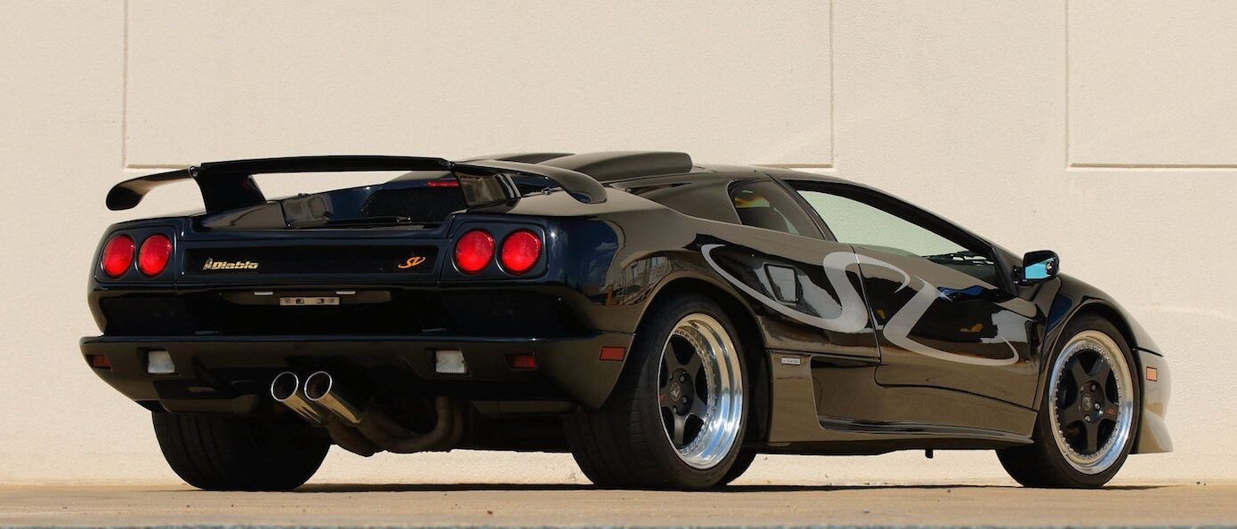 Factory Lamborghini Diablo SV Black Wheels Genuine OEM GT OZ Racing Last NEW Set
