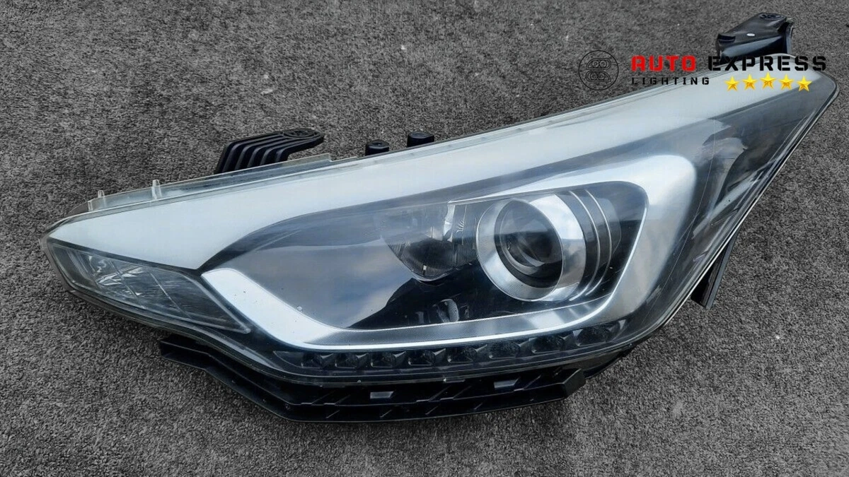 HYUNDAI I20 LINSE+LED SCHEINWERFER LINKS Bj 14-20 TOP ZUSTAND! | eBay 