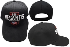 DESANTIS 2024 MAKE AMERICA FLORIDA Embroidered Adj. Hat Trump USA MAP EDITION