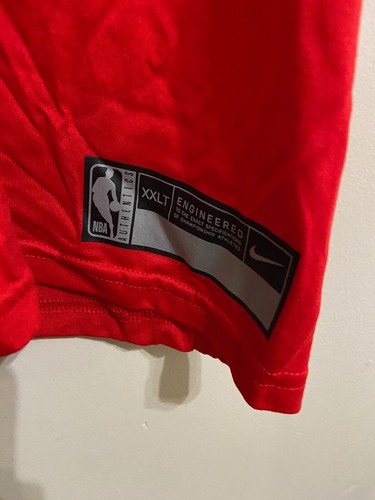 Nike NBA Atlanta Hawks Team Issued On-Court Practice Shirt Red 2XL-T CV3843-657 - Picture 3 of 5