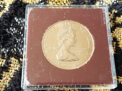New Zealand 1 Dollar 1977 Cu-Ni Uncirculated - Silver Jubilee