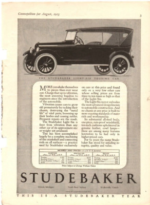 Vintage 1926 New Marmon Automobile Advertisement
