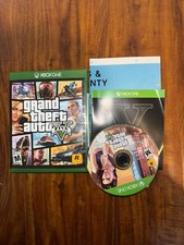 Grand Theft Auto V Xbox One, 2014 GTA 5 Complete W/ Map Manual CIB