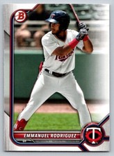 2022 Bowman - Prospects #BP-117 Emmanuel Rodriguez (RC)