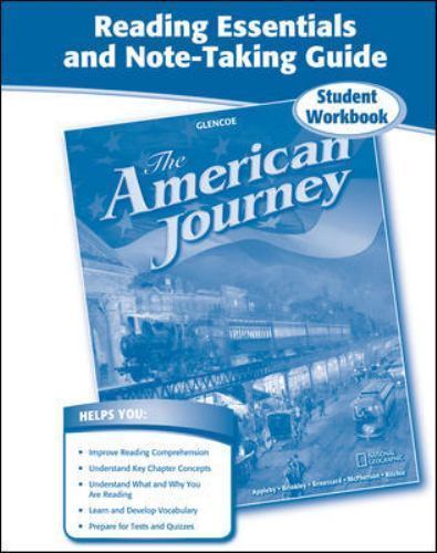 American Journey, Reading Essentials and Note-Taking Guide Workbook by ...