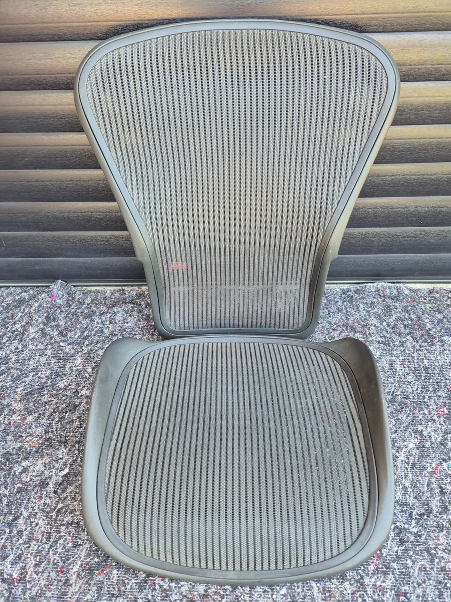 Herman Miller Size B Mesh Set Back and Seat for Aeron Chair 3D02