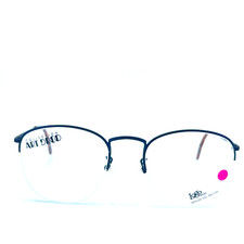 logo paris 312-00 Eyeglasses Black half rim Frames 48-20 130 mm