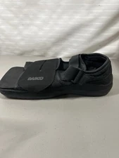 New Darco Medical Surgical Post Op Men’s SMALL Black Square Toe Shoe -MQM1B