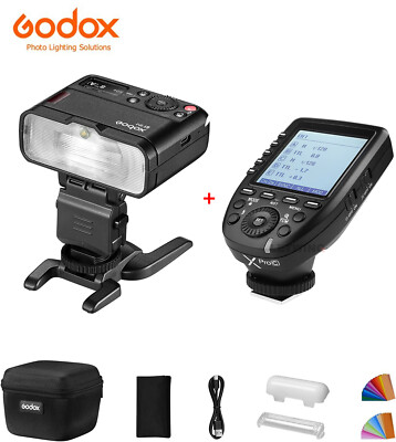 Godox MF12 TTL Macro Flash Makroblitz 2,4G Nahaufnahme +Xpro-C Transmitter