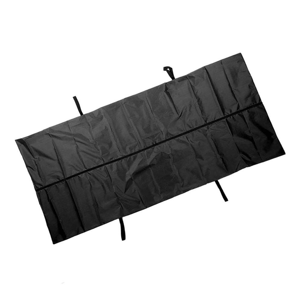 (Black)Corpse Bags Body Bag Leakproof 210D Waterproof Funeral Supplies