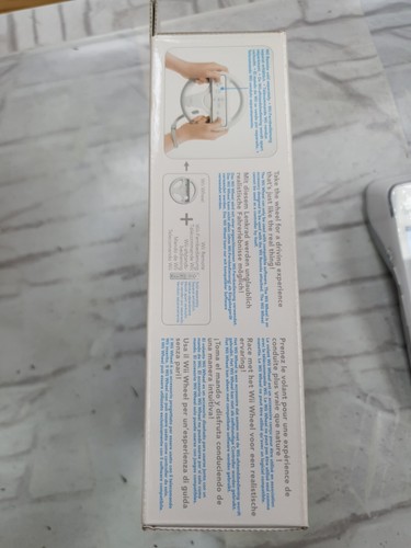 Genuine Official Boxed Nintendo Wii Steering Wheel - NIB - STILL SEALED - Picture 5 of 9
