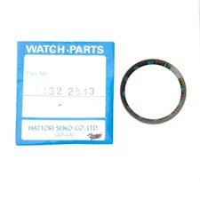 NEW Genuine Seiko Watch Part #8432 2843 Inner Bezel Dial Ring Watchmaker Part