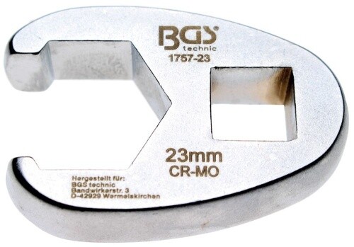 "Bgs HahnenfußSchlüSsel | Antrieb Innenvierkant 12,5 Mm (1/2\") | Sw 23 Mm"-image