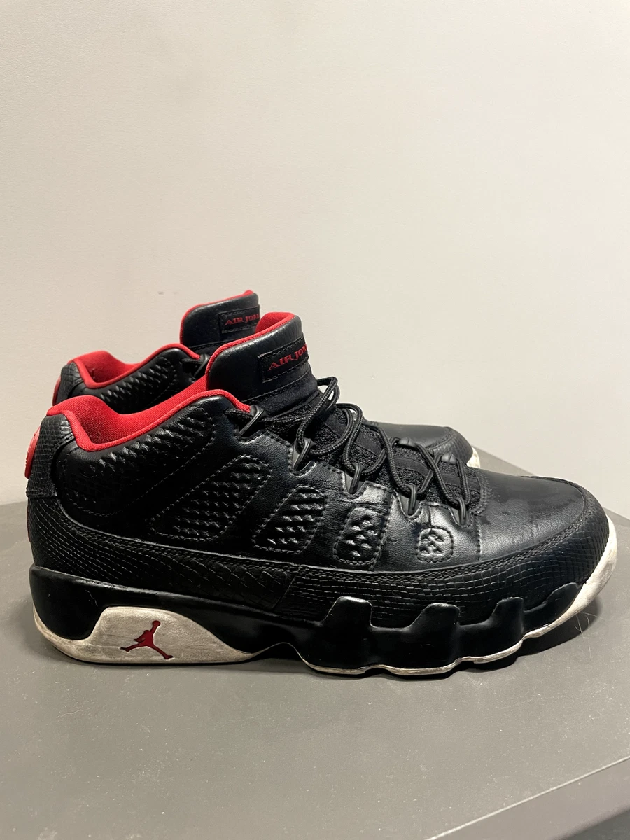 AIR JORDAN 9 R TRO PEAU DE SERPENT BASSE LEV E ROUGE BLANC