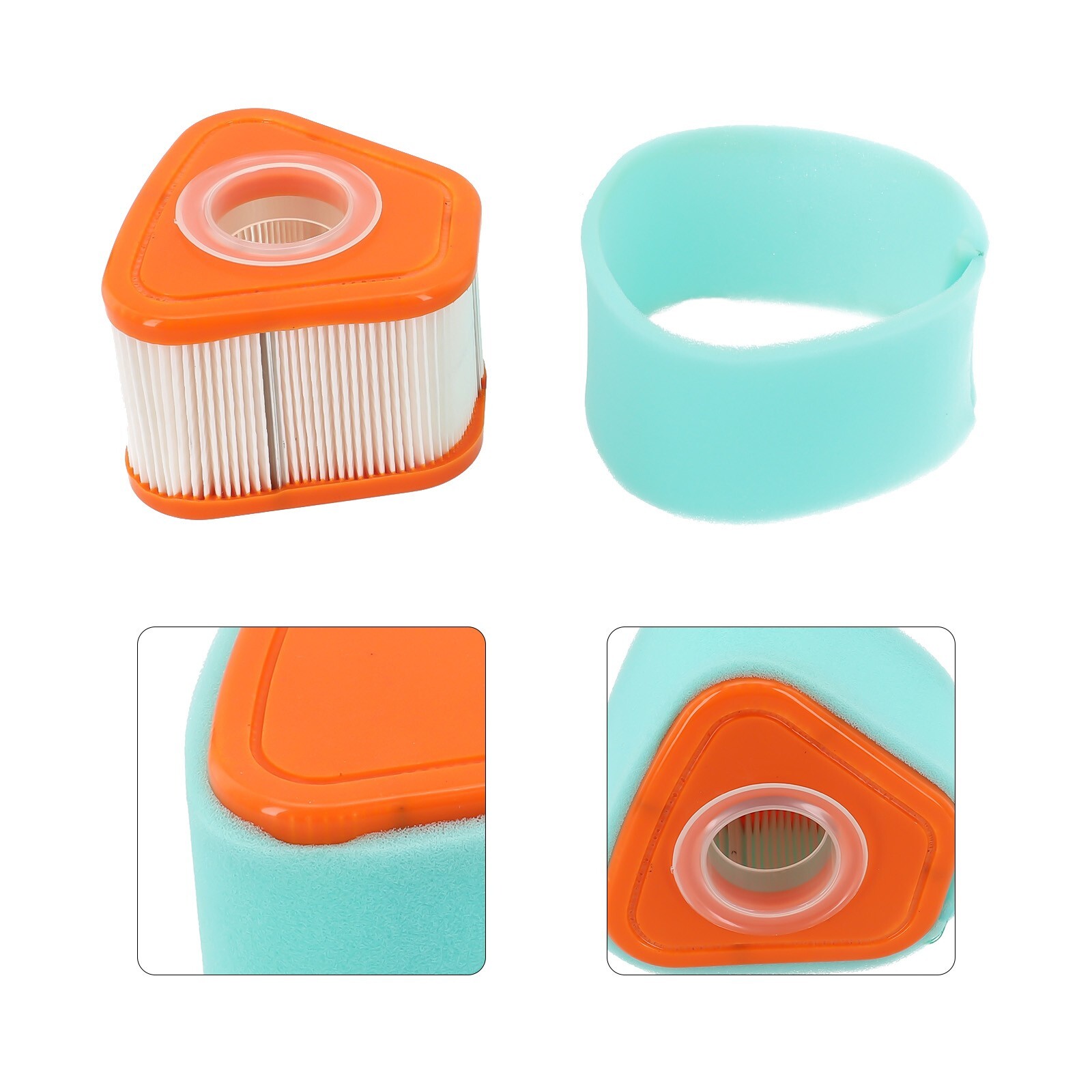 Donkivvy Luftfilter & Vorfilterschaum – Passend Für Briggs & Stratton Motoren 115P02, 123P02 Uvm.