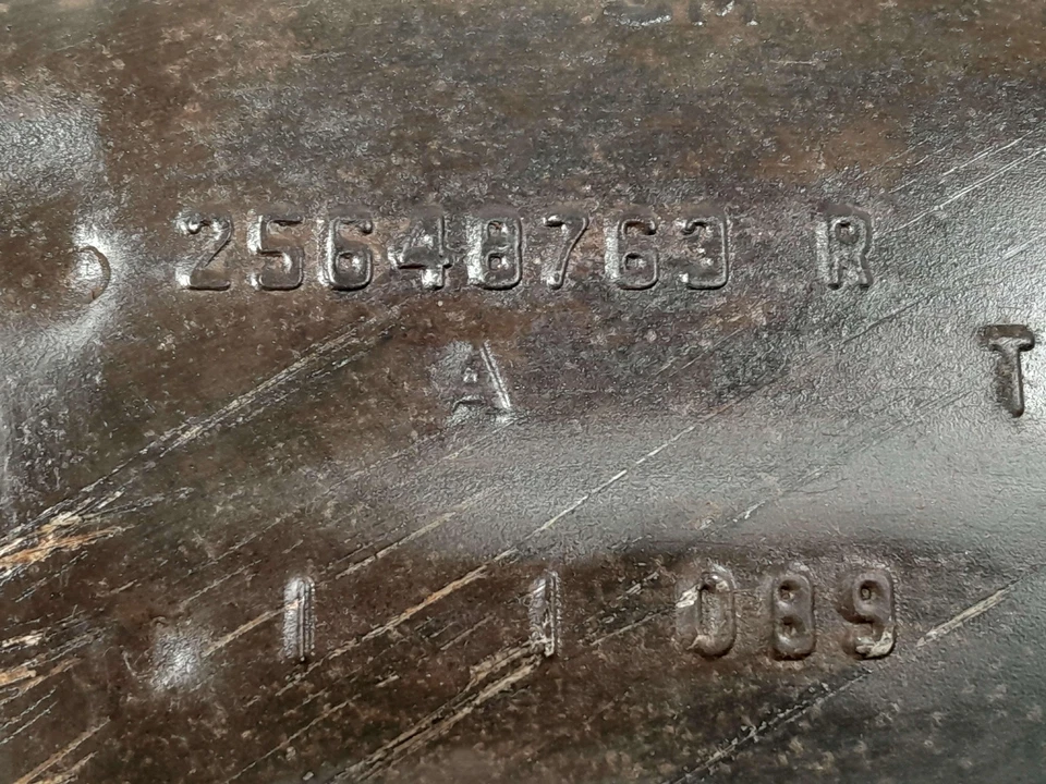 Silenciador de escape trasero sobrealimentado 98-02 Buick Park Avenue 3,8 L lado del pasajero derecho Foto 3 de 4