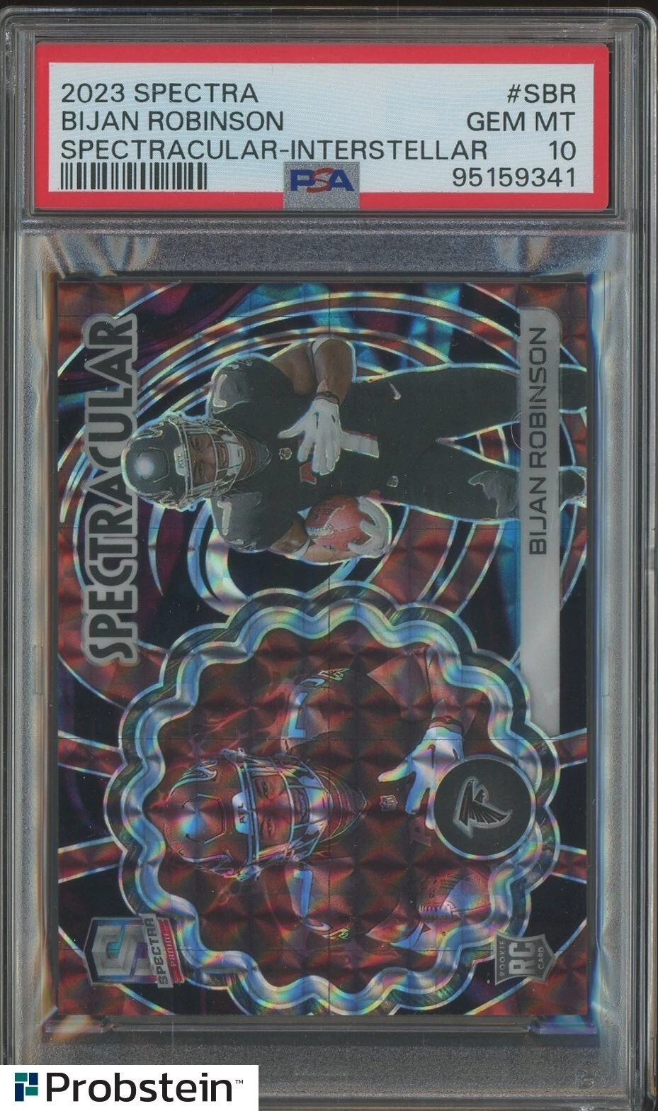 Bijan Robinson Panini Spectra Spectracular #SBR Interstellar