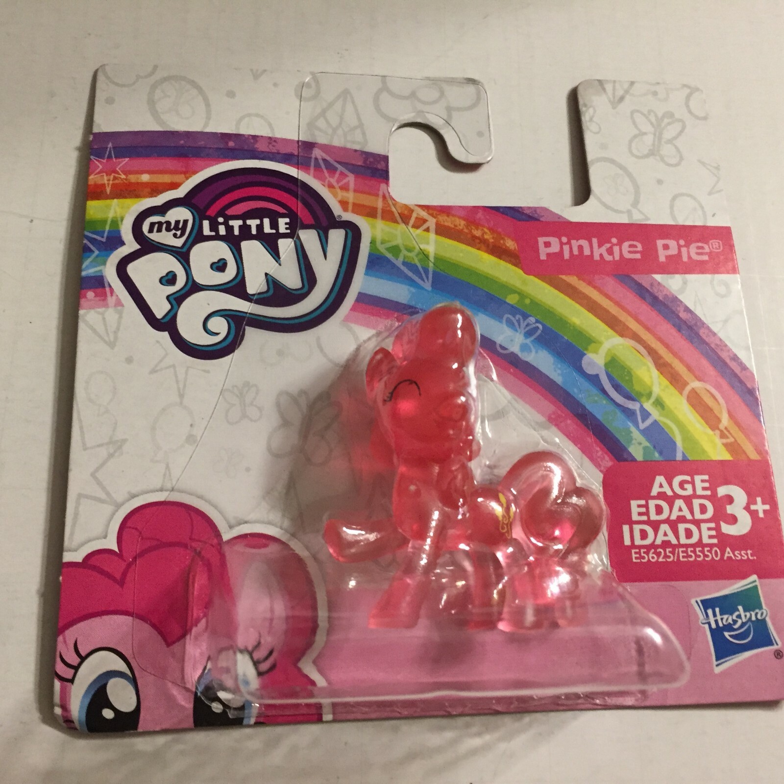 New 4 My Little Pony Translucent Figurines