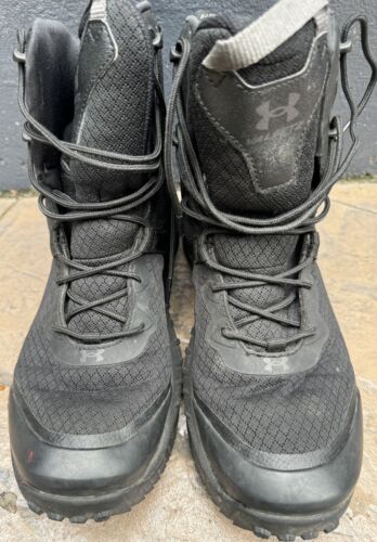 Under Armour Men's UA Micro G Valsetz Tactical Boots 3023743 001 Black NOS Sz 8