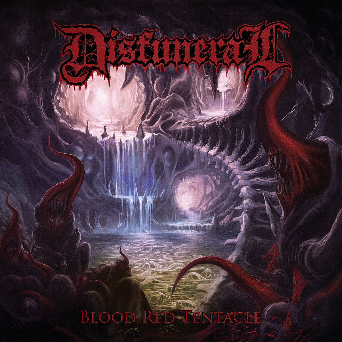 Disfuneral Blood Red Tentacle (CD) Album