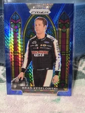 Brad Keselowski Blue Stained Glass Prizm