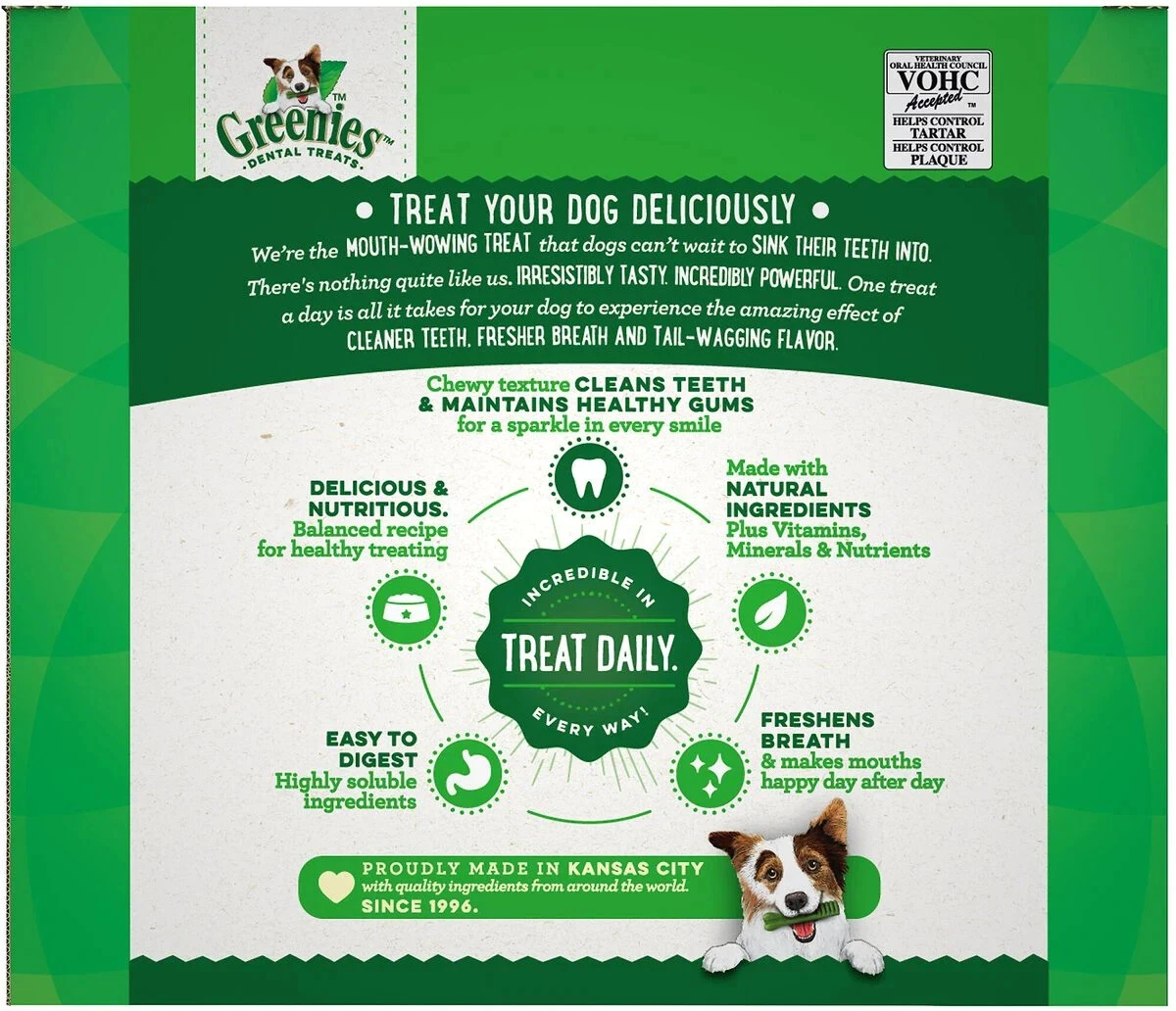 192 Count Greenies Teenie Dental Dog Treats eBay