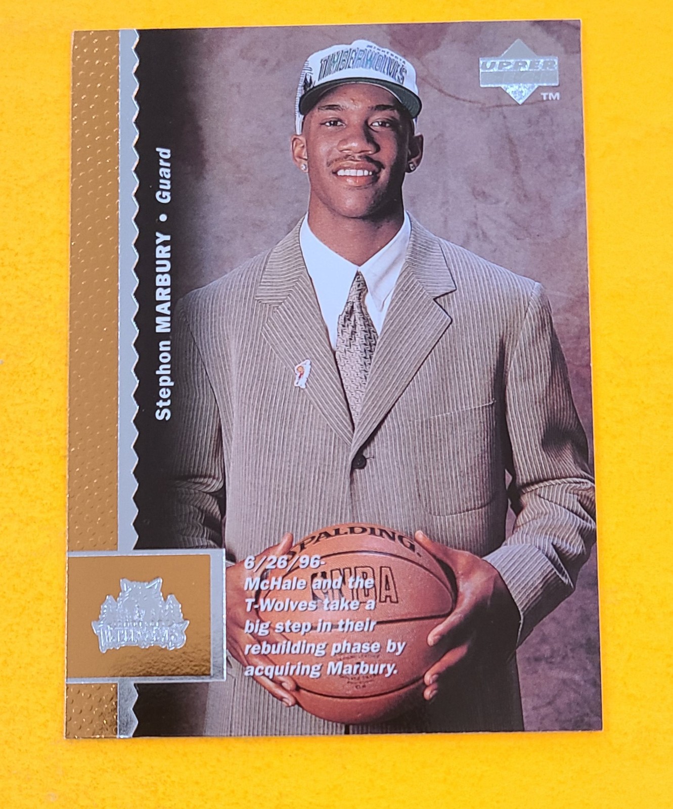 1996-97 Upper Deck #74 Stephon Marbury RC