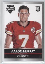 2014 Panini Black Friday Rookie Portrait Decoy Thick Stock Aaron Murray #6 1i7