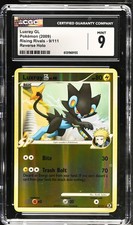 CGC 9 MINT Luxray Gl 9/111 Reverse Holo Rising Rivals Pokemon Card on eBay