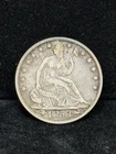 1853 Arrows & Rays Seated Liberty Half Dollar VF-XF Slider Historic Type