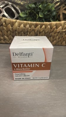 Delfanti Milano Vitamin C & Shea Butter Nourishing Night Cream 1.7oz