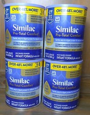 LOT OF 4 Cans Similac Pro-Total Comfort Powder 29.8oz EXP: 2027 HMO Prebiotic