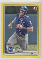 2020 Bowman Yellow 34/75 Hunter Dozier #91 02ia