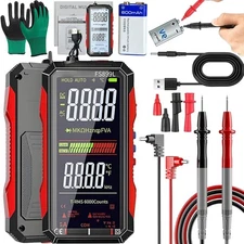 2026 New Getoverfinish Digital Multimeter, USB Rechargeable Digital Multimeters