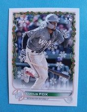 2022 Topps Holiday Lucius Fox RC #HW158 Washington Nationals