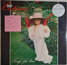 Extreme Song For Love Vinyl Record 12" EX/VG+ AMY 698 1992