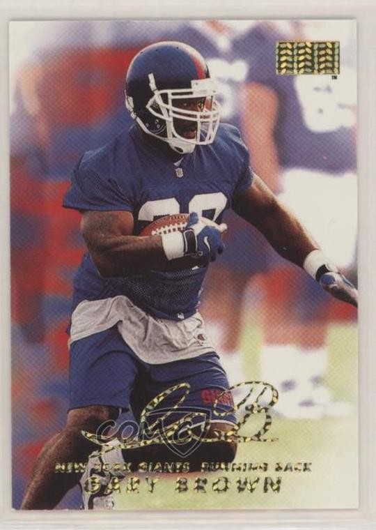 1998 Skybox Premium Gary Brown #97 0ft7