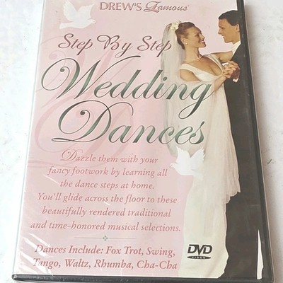 Step By Step Wedding Dances DVD NEW SEALED *BUY 2 GET 3 FREE*