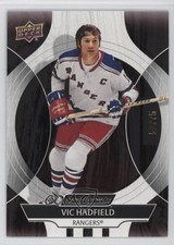 2024-25 Upper Deck Engrained Icons Mahogany 50/75 Vic Hadfield #80 10wi