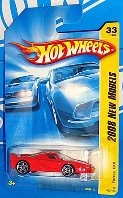 Hot Wheels 2008 New Models Series #33 Ferrari FXX Red w/ PR5s - Image 1 of 2