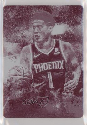 2018 Court Kings Gallery of Stars Printing Plate Magenta 1/1 Devin Booker #3 6fs