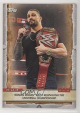 2020 Topps WWE Road to Wrestlemania Roman Reigns #22 8i5
