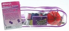 Allary Corporation 1298 Travel Sewing Kit Purple -Clear Case with 8 Inch...