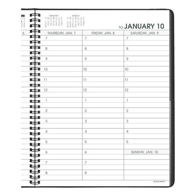 2027 At-A-Glance 70-LP01-05 Large Print Weekly Appointment Book, 8